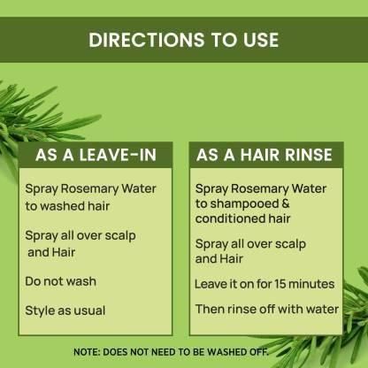 Rosemary Water Hair Spray