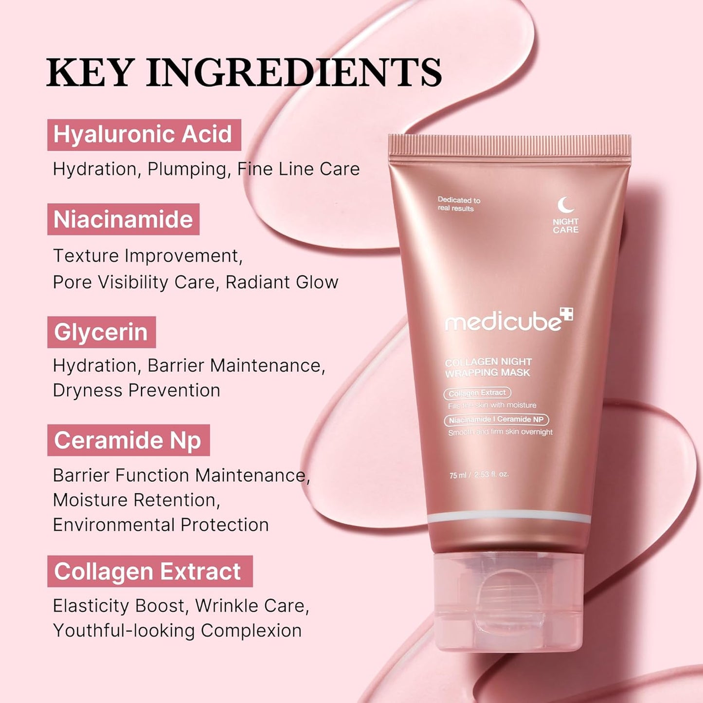 Medicube Korean Collagen Night Wrapping Mask
