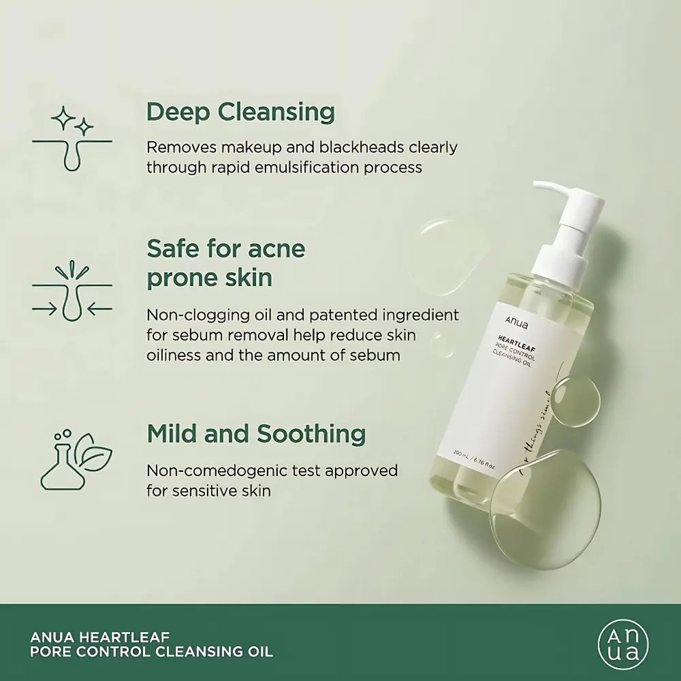 Anua Pore Control Cleansing Oil